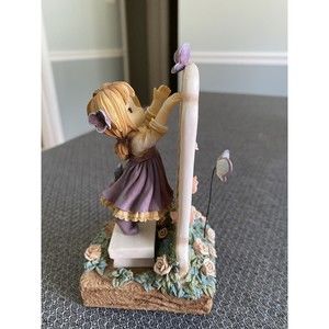 Life Lessons Porcelain Ceramic “Butterfly Flutterby” Girl Figurine
